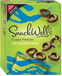 Nabisco, Snackwell’s, Fudge Covered Pretzels, 6oz Box (Pack of 4) logo