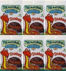 Natural Confectionery Co Jelly Snakes 200g – Pack of 6 logo