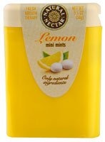 Natural Nectar Mini Mints Lemon — 0.5 Oz logo