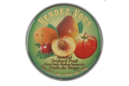 Natural Orchard Fruit Flavor Candy (bonbons Saveur Des Fruits Du Verger) – 1.5oz [pack of 3] logo