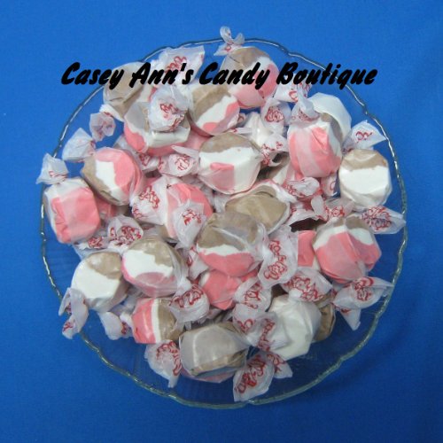 Neapolitan Flavored Taffy Town Salt Water Taffy 2 Pound logo