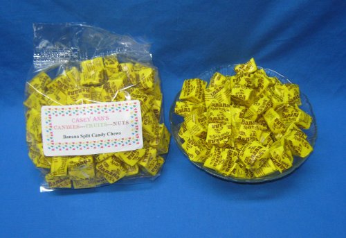 Necco Banana Split Candy Chews 2 Pound Bag logo