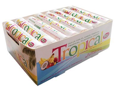 Necco Tropical Wafers 2oz Rolls – 24ct Box logo