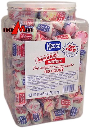 Necco Wafers 160-rolls Mini logo