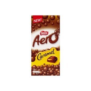 Nestle Aero Caramel 170g (made In Australia) logo