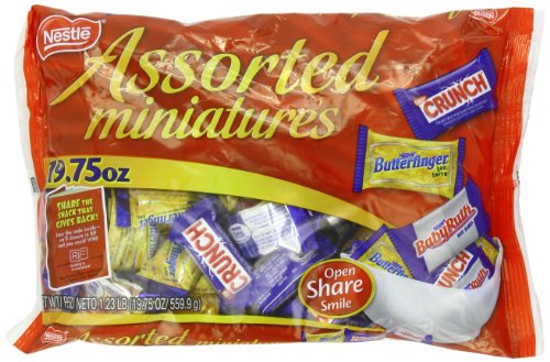 Nestle Assorted Miniatures, 19.75 Ounce Bags logo