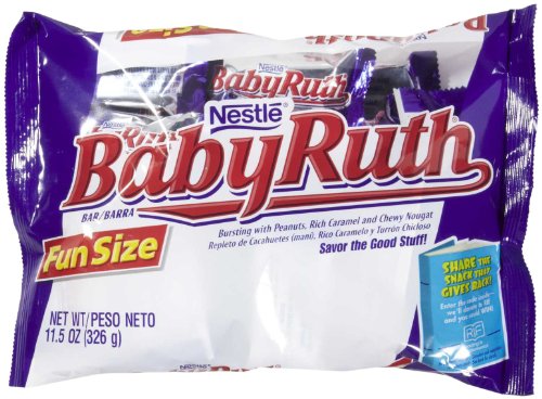 Nestle Baby Ruth Fun Size Bag 11.5 Oz logo