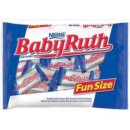 Nestle Baby Ruth Funsize, 12.5 ounce Bags (Pack of 3) logo