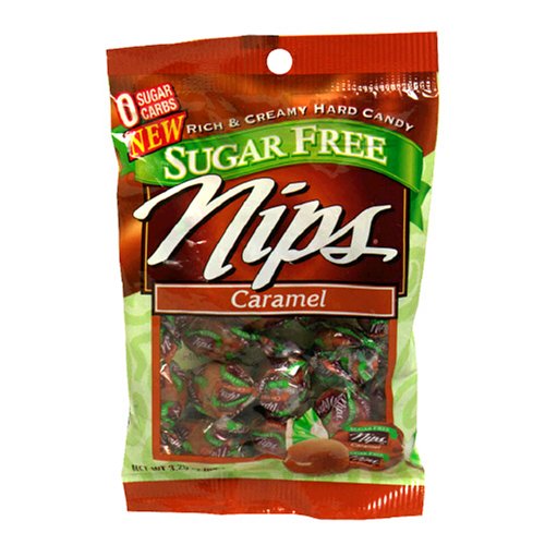 Nestle Caramel, Sugar Free Nips, 3.25 Oz (92.1g) logo