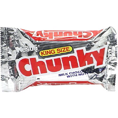 Nestle Chunky King Size, 2.5 ounce Candy Bars (Pack of 24) logo