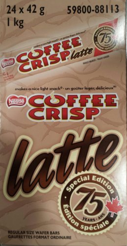 Nestle Coffee Crisp Latte – 24x42g {imported From Canada} logo