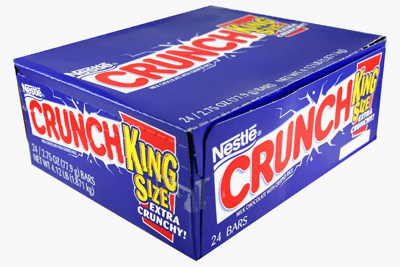 Nestle Crunch King Size Chocolate Bars (Pack of 18) logo