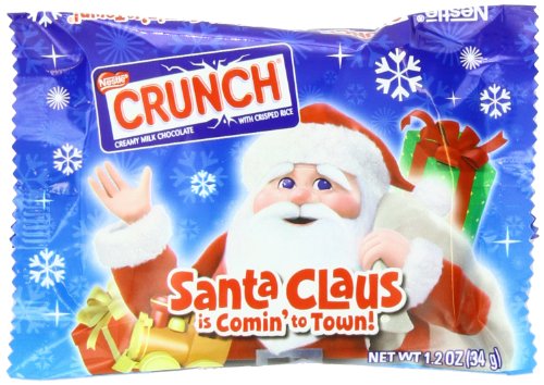 Nestle Crunch Medallion Chocolates, Christmas, 1.2 ounce Packages (Pack of 36) logo