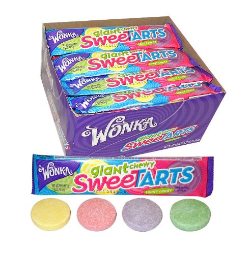 Nestle Giant Chewy Sweetarts, 1.5 Oz, 36 /box logo