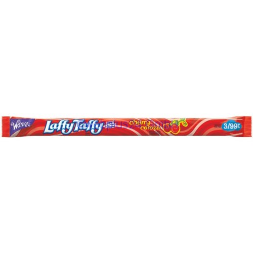Nestle Laffy Taffy Cherry Flavor Ropes – 0.81 Oz, 24/box logo