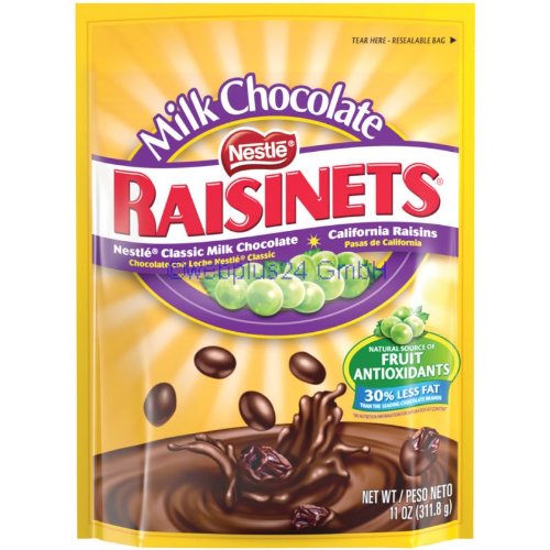 Nestle Milk Chocolate Raisinets 11 Oz logo