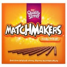 Nestle Quality Street Matchmakers Zingy Orange 151g logo