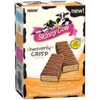 Nestle Skinny Cow Heavenly Crisp Peanut Butter Candy Bars – 6 Ct logo