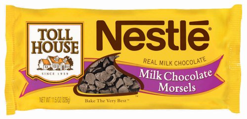 Nestle Toll House Milk Chocolate Morsels, 11.5 Oz logo