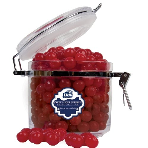 New Hampshire Sweet & Sour Cherry Surprise Round Canister ‘primary Logo’ logo