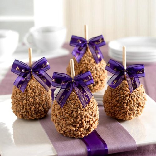 New! Milk Chocolate Toffee Walnut Petite Apple 4-pack logo