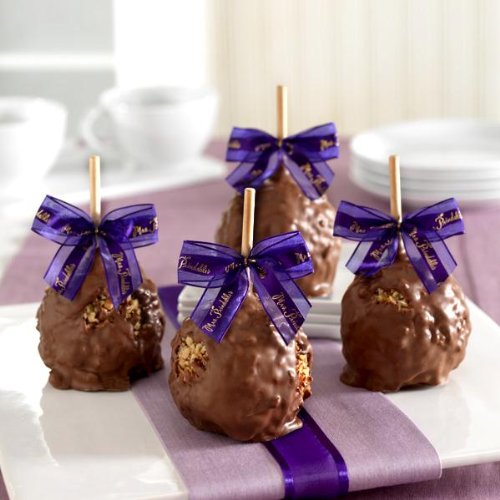 New! Milk Chocolate Walnut Petite Apple 4-pack logo