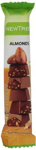 New Tree Roasted Almonds Chocolate Snack Bar, 1.06 ounce (Pack of 10) logo