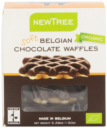 New Tree Soft Belgian Chocolate Covered Waffles, 5.29 ounce (Pack of 3) logo