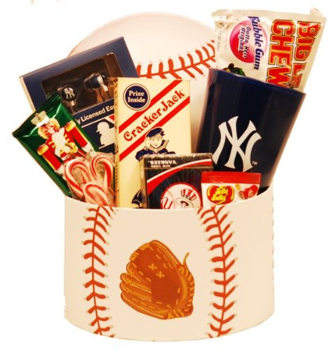 New York Yankees Christmas Gift Basket logo