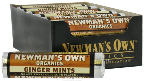 Newman’s Own Organic Ginger Roll Mints ( 12x.75 Oz) logo