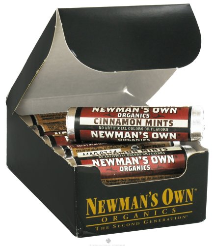 Newman’s Own Organics – Organic Mints Cinnamon – 12 Mint(s) logo