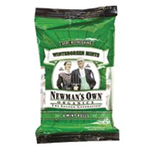 Newman’s Own Organics Wintergreen Mints Roll Pack 0.75 Oz (Pack of 6) logo