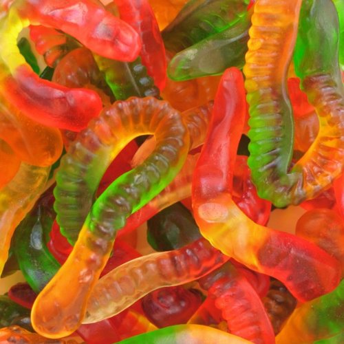 Newton’s Gummy Worms 7 Oz. (Pack of 12) logo