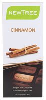 Newtree Belgian Milk Chocolate Bar Cinnamon — 2.82 Oz logo