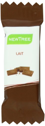 Newtree Organic Chocolate Bar, Milk Chocolate, 25 Count logo