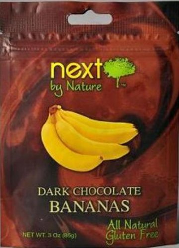 Next By Nature Dark Chocolate, Bananas, 3 Ounce (Pack of 12) logo