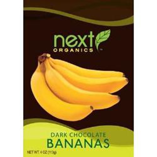 Next Organic Bananas Dark Chocolate Covered, 4 ounce (Pack of 3) logo