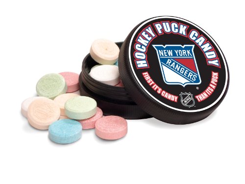 Nhl New York Rangers Hockey Puck Candy (display Of 12) logo