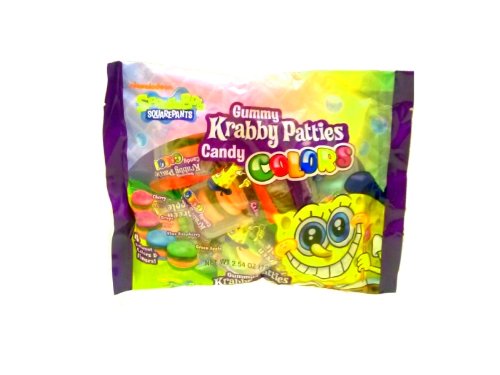 Nickelodeon Spongebob Squarepants Gummy Krabby Patties Candy logo