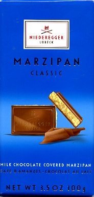 Niederegger Marzipan Classic Bar, Milk, 3.5 ounce (Pack of 6) logo