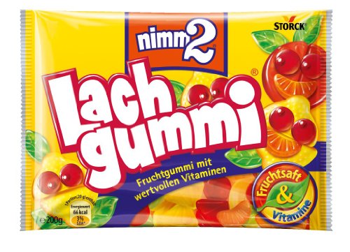 Nimm 2 Lachgummi 200g logo