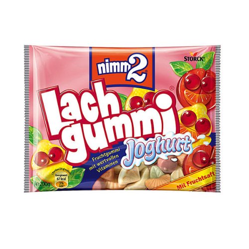 Nimm 2 Lachgummi Joghurt 200g logo