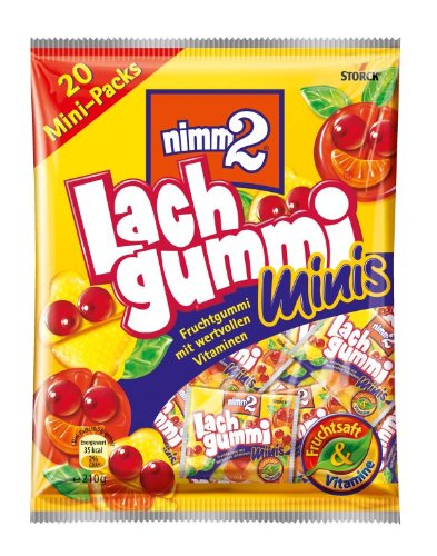 Nimm 2 Lachgummi Minis 210g logo