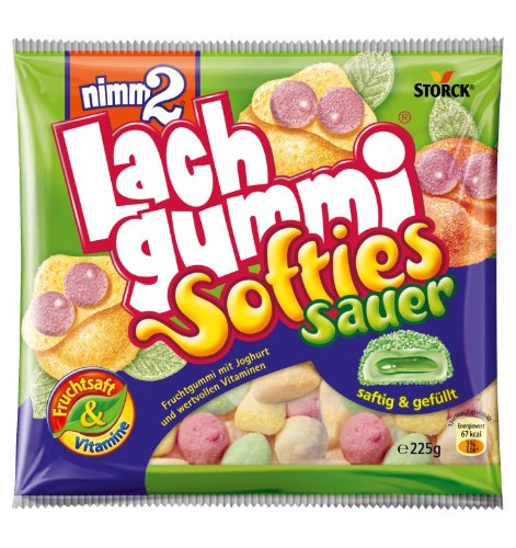 Nimm 2 Lachgummi Soft Sour 225g logo