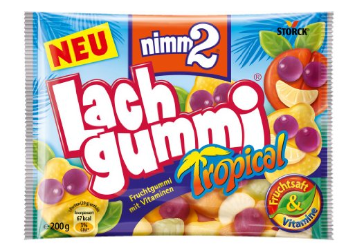 Nimm 2 Lachgummi Tropical 200g logo