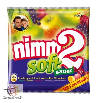 Nimm 2 Soft Sour 195g logo