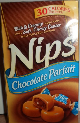 Nips Chocolate Parfait Rich & Creamy Hard Candy (Pack of 4) logo