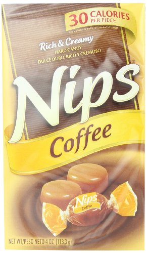 Nips Coffee Candy, 4 ounce Boxes (Pack of 12) logo