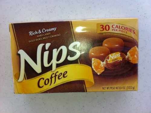 Nips Coffee Hard Candy 4-4oz. Boxes logo