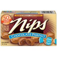 Nips Rich & Creamy Chocolate Parfait Hard Candy 4 Oz logo